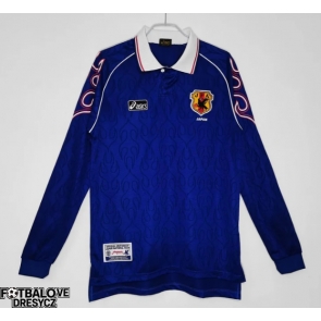 Japonsko 1998 Retro Domácí Dres Dlouhý Rukáv Japonsko 1998 Retro Domácí Dres Dlouhý Rukáv